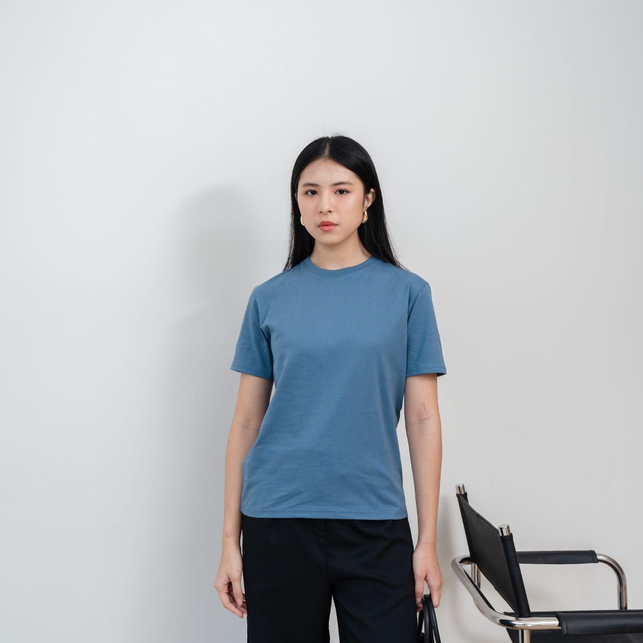 velora - kaos cewek polos lembut 24s basic cotton halus