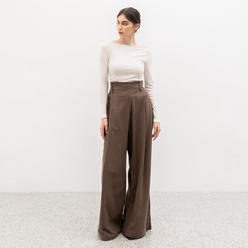 velora - caterine linen cullote