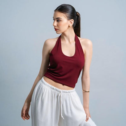 Velora - Kay Halter Neck Tank