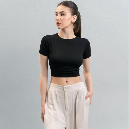Velora - Vio Oneck Crop Top