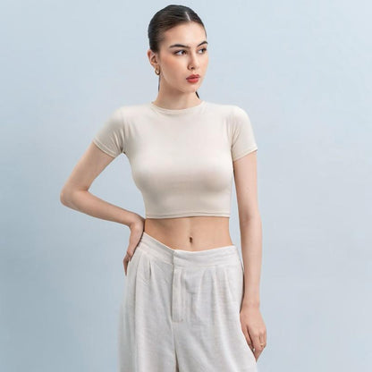 Velora - Vio Oneck Crop Top