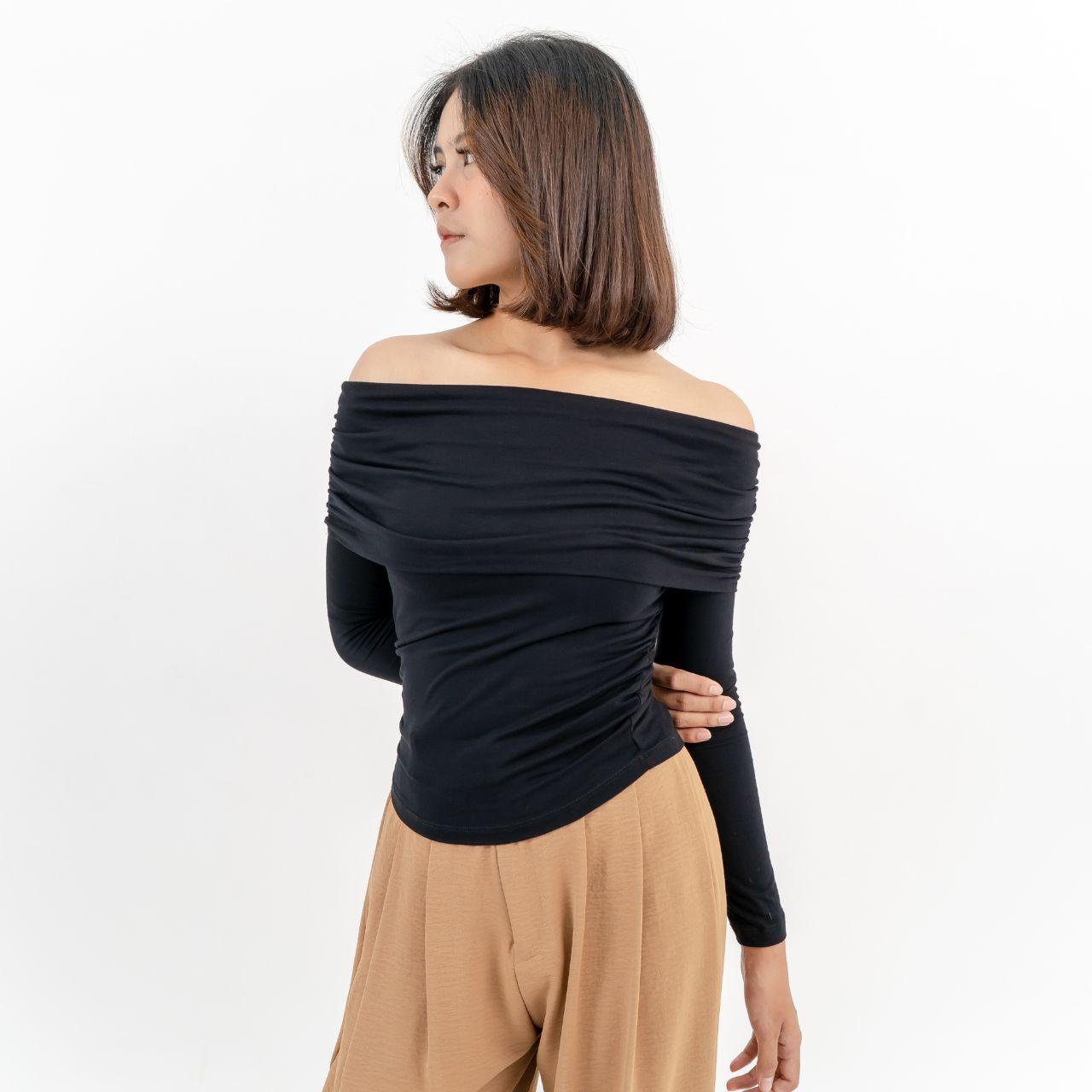 velora - bianca sabrina longsleeve