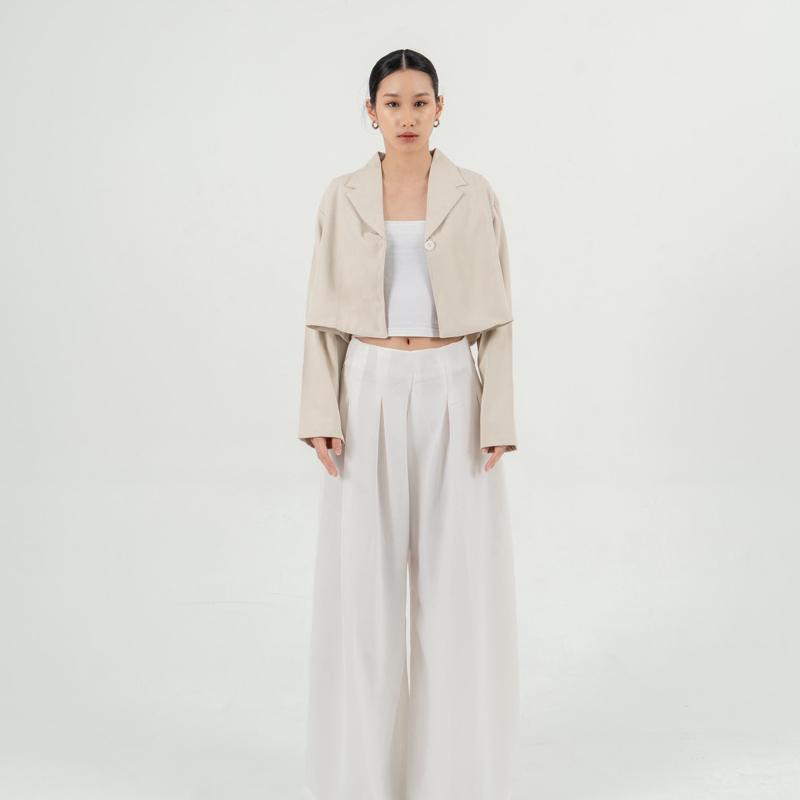 velora - fedora blazer top