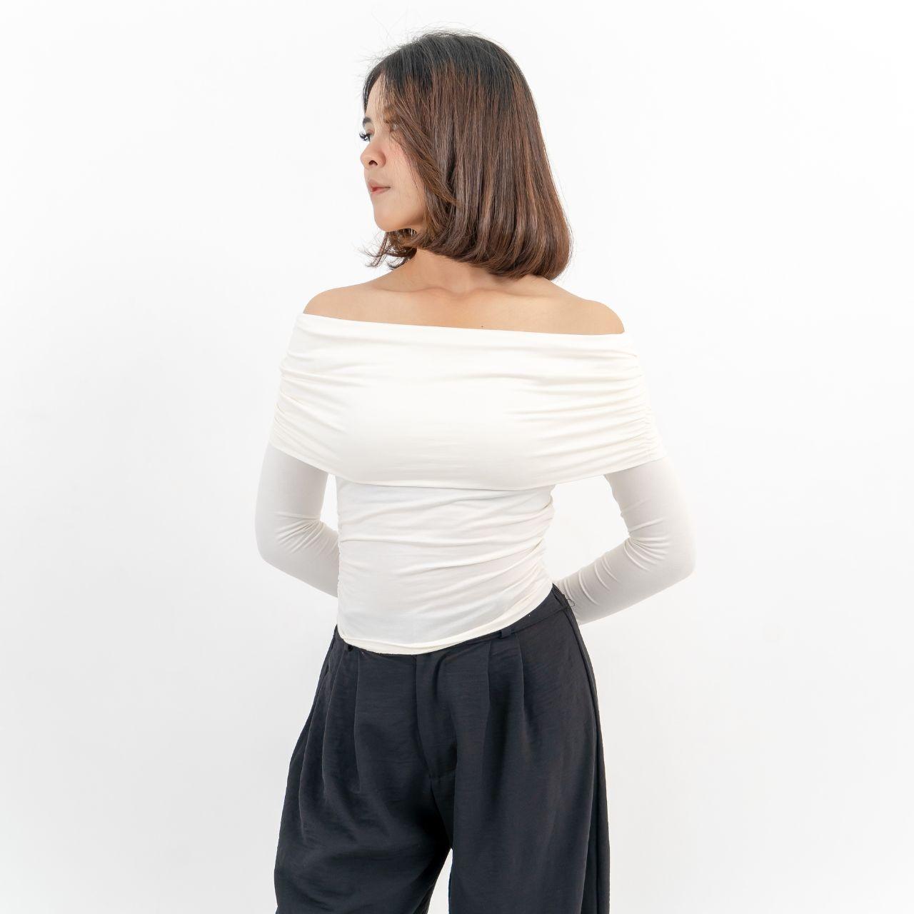 velora - bianca sabrina longsleeve