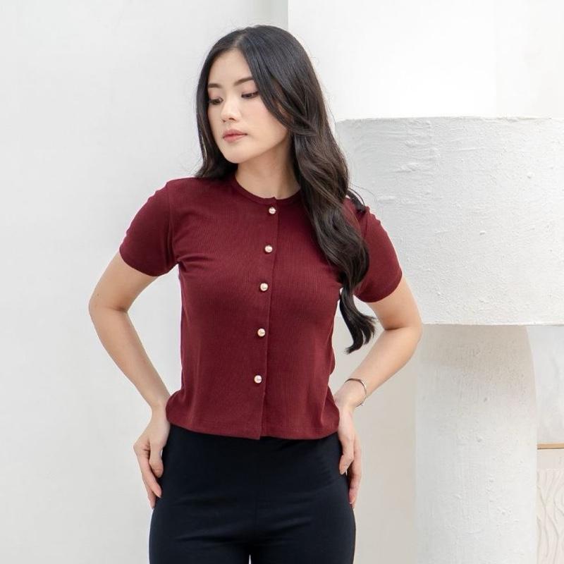 velora - abell button top
