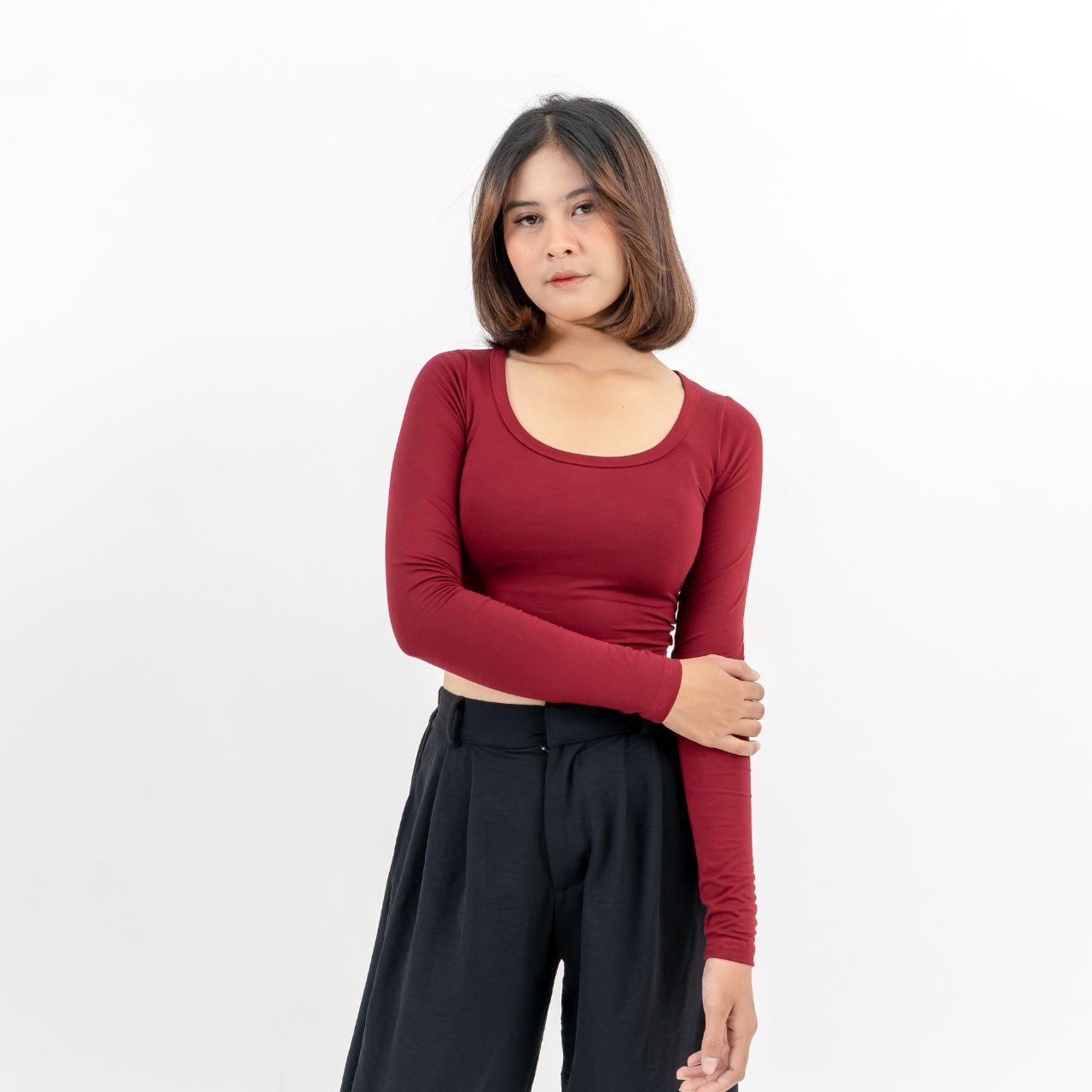 velora - thea uneck longsleeve