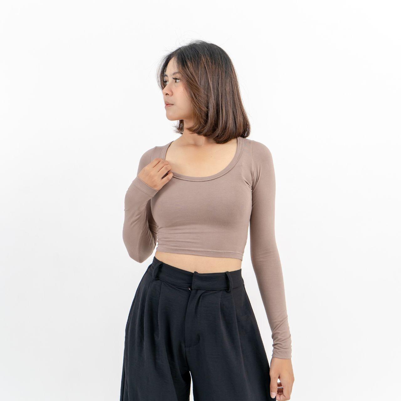 velora - thea uneck longsleeve