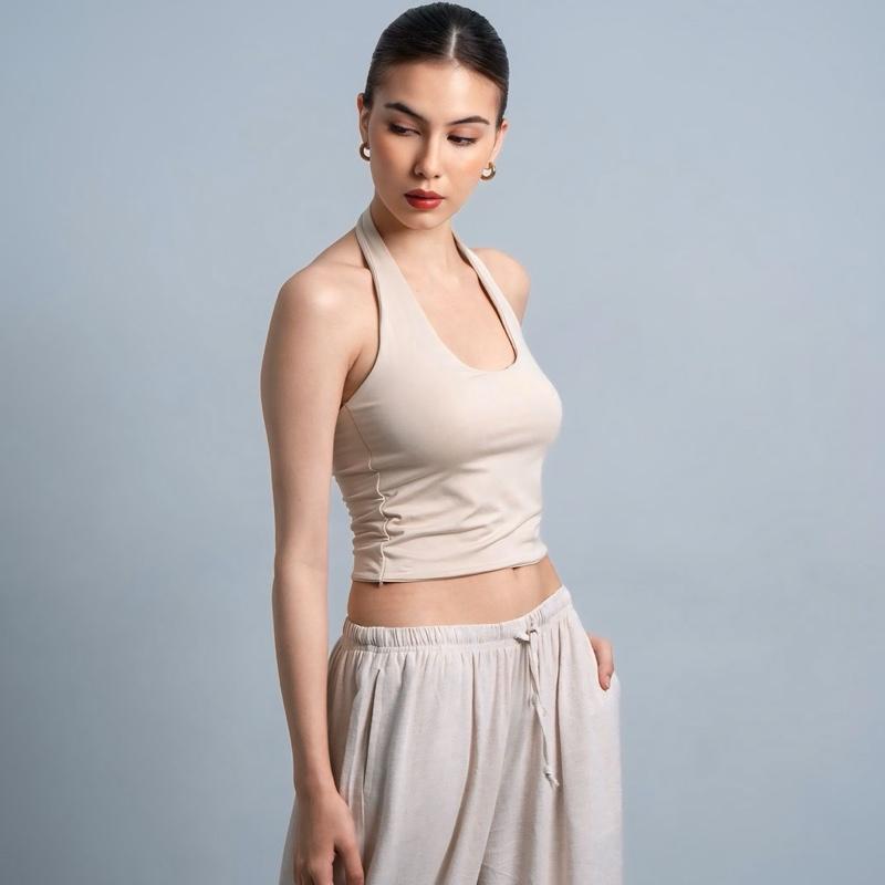 velora - kay halter neck tank