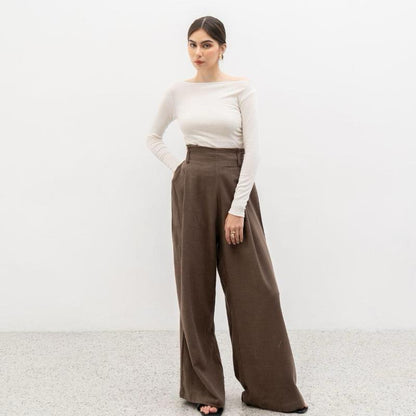 Velora - Caterine Linen Cullote