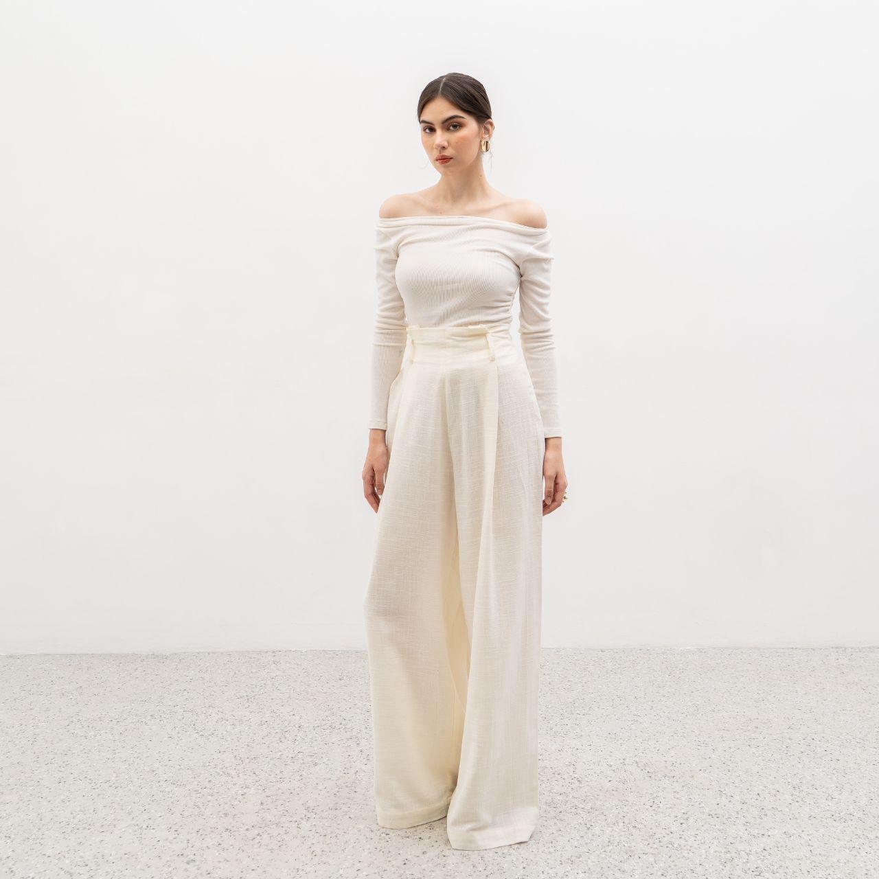 velora - caterine linen cullote