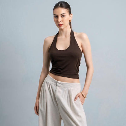 Velora - Kay Halter Neck Tank