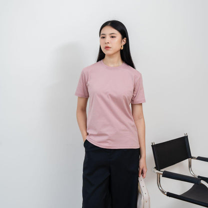 Velora - Kaos Cewek Polos Lembut 24s Basic Cotton Halus