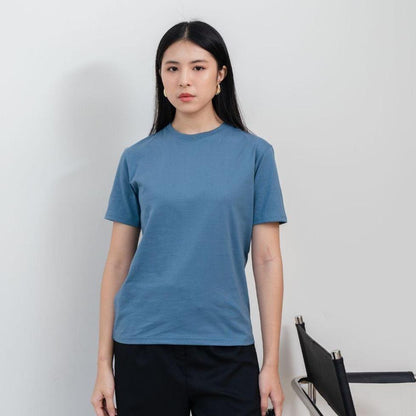 Velora - Kaos Cewek Polos Lembut 24s Basic Cotton Halus