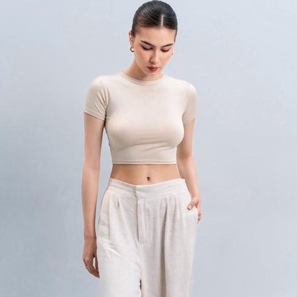 Velora - Vio Oneck Crop Top
