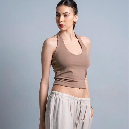 Velora - Kay Halter Neck Tank