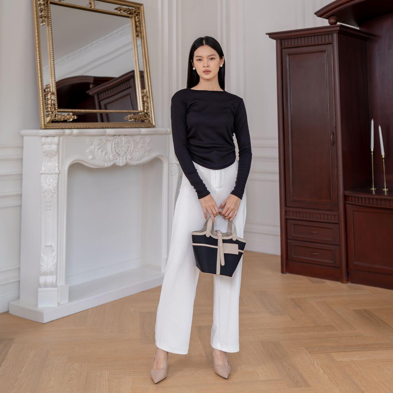 velora - louise knit long pants