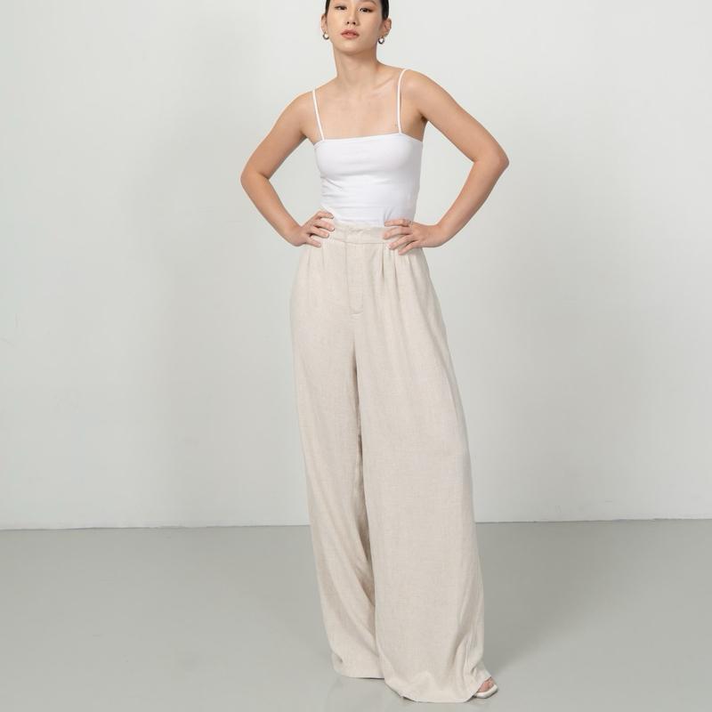 velora - eloise linen cullote