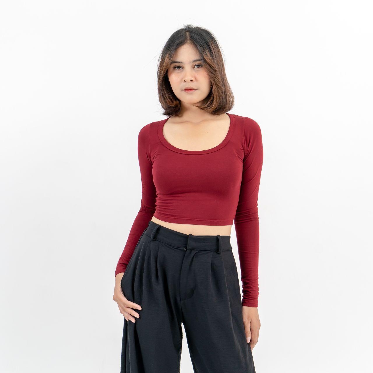 velora - thea uneck longsleeve