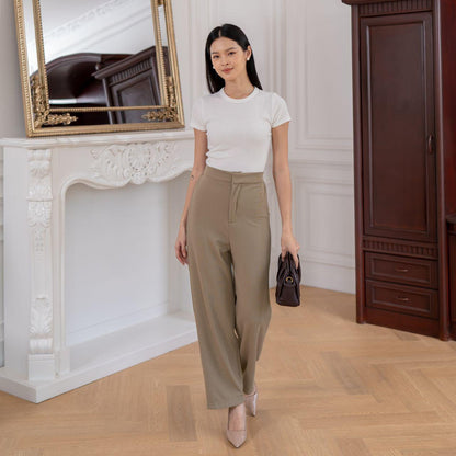 Velora - Louise Knit Long Pants