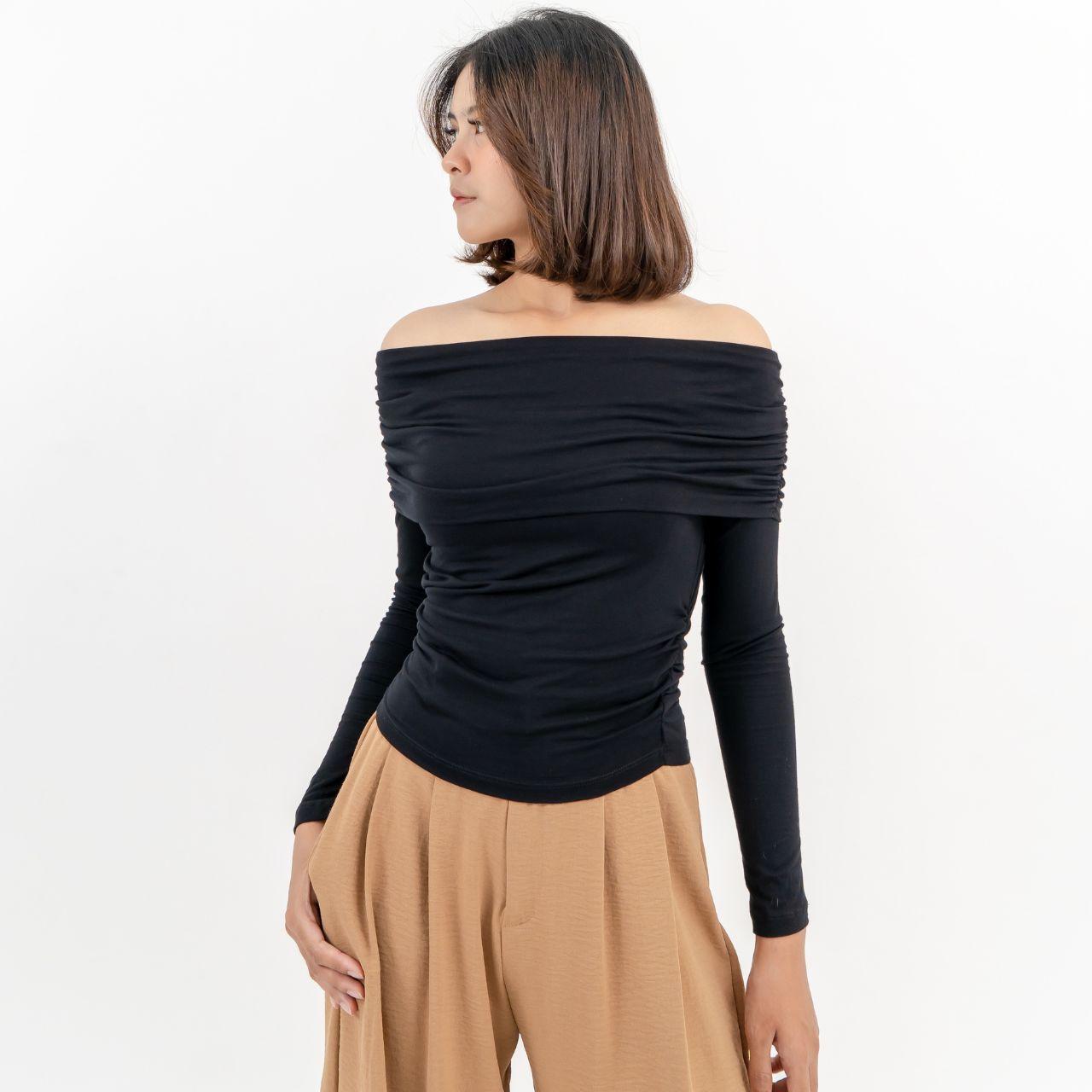 velora - bianca sabrina longsleeve