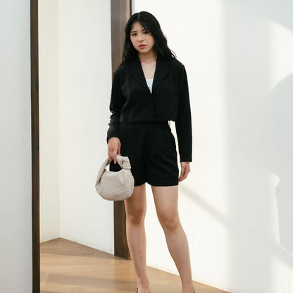 Velora - Fedora Blazer Top