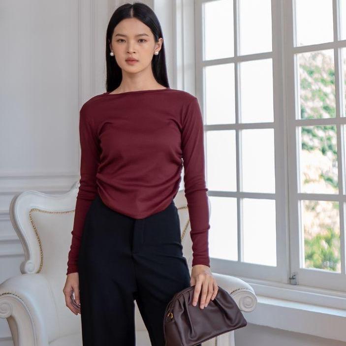 velora - amoura rib longsleeve