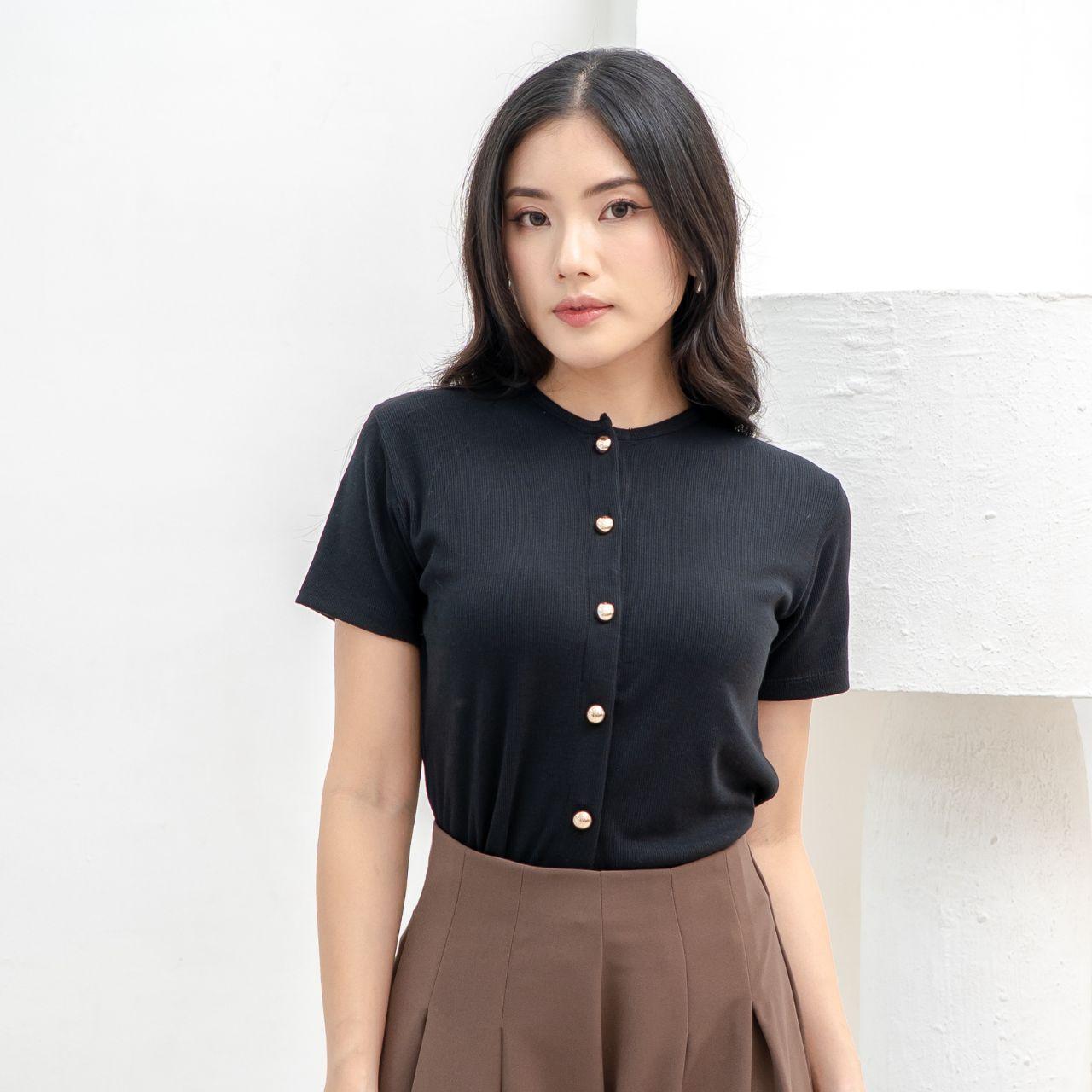 velora - abell button top
