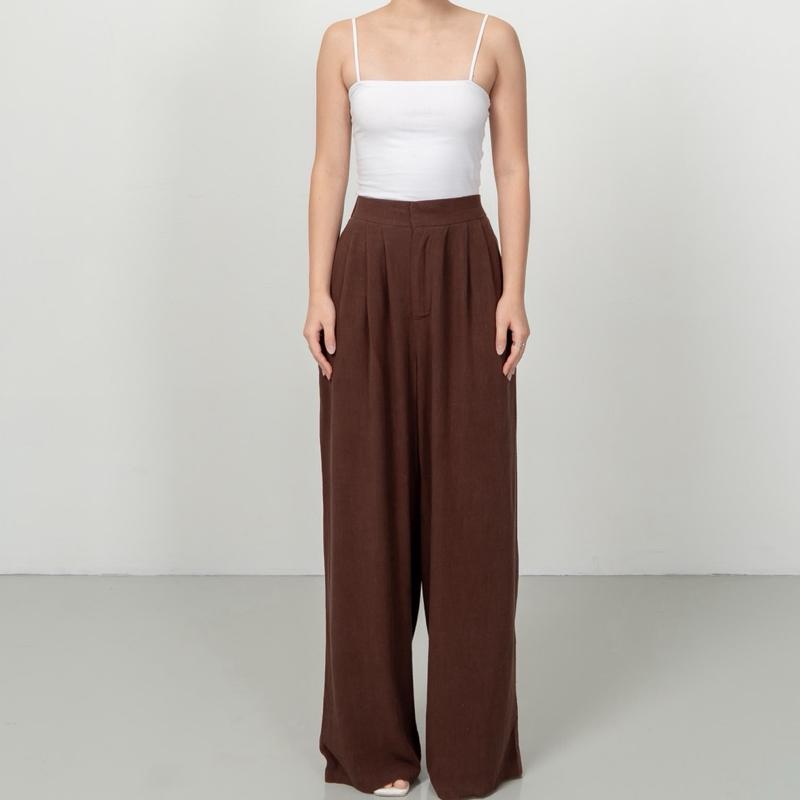 velora - eloise linen cullote