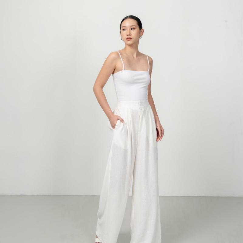 velora - eloise linen cullote