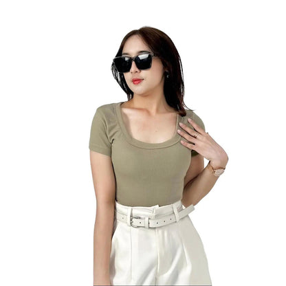 Velora - Aqilla Uneck Top