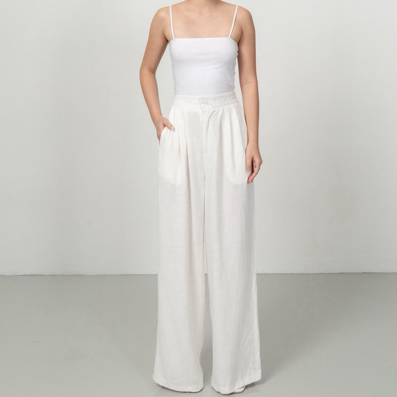 velora - eloise linen cullote