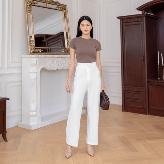 Velora - Louise Knit Long Pants