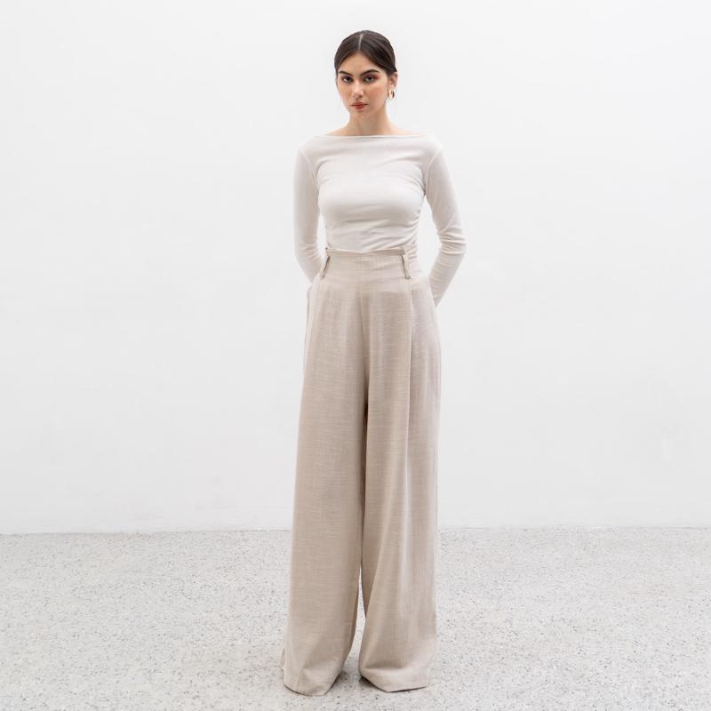 velora - caterine linen cullote