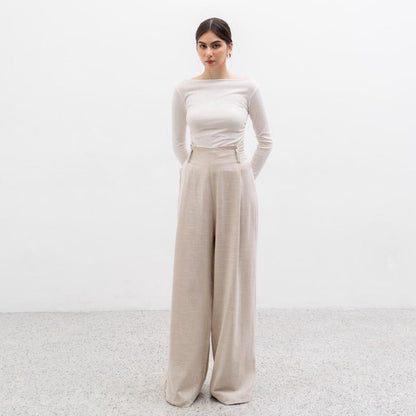 Velora - Caterine Linen Cullote