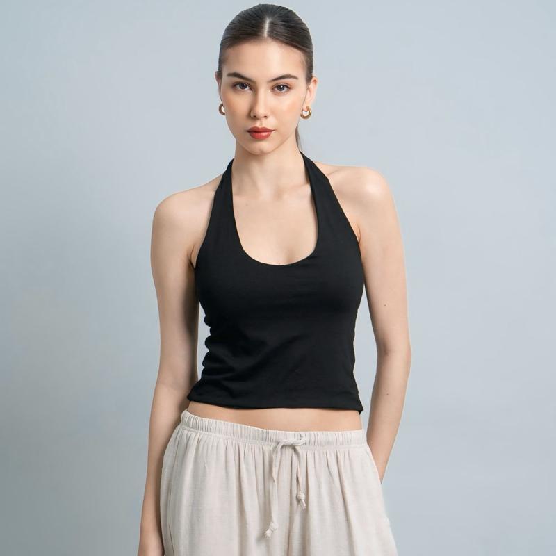 velora - kay halter neck tank