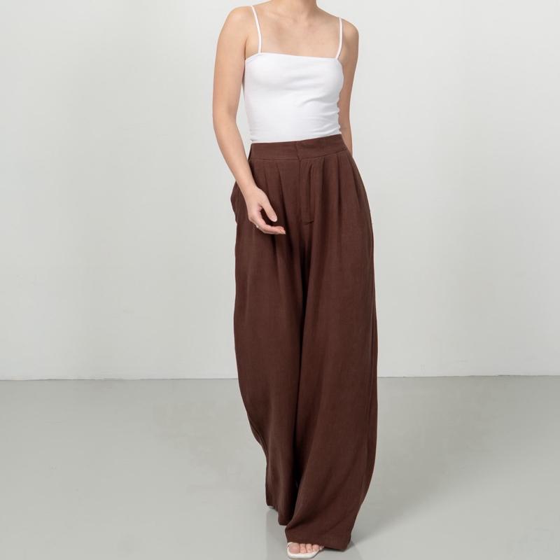 velora - eloise linen cullote