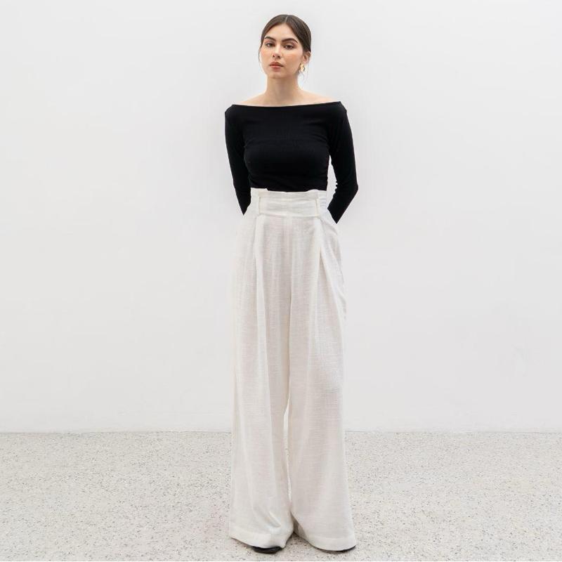 velora - caterine linen cullote