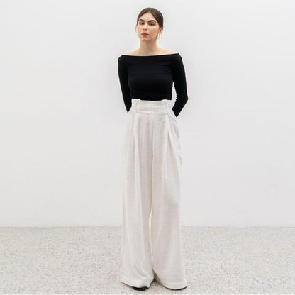 Velora - Caterine Linen Cullote